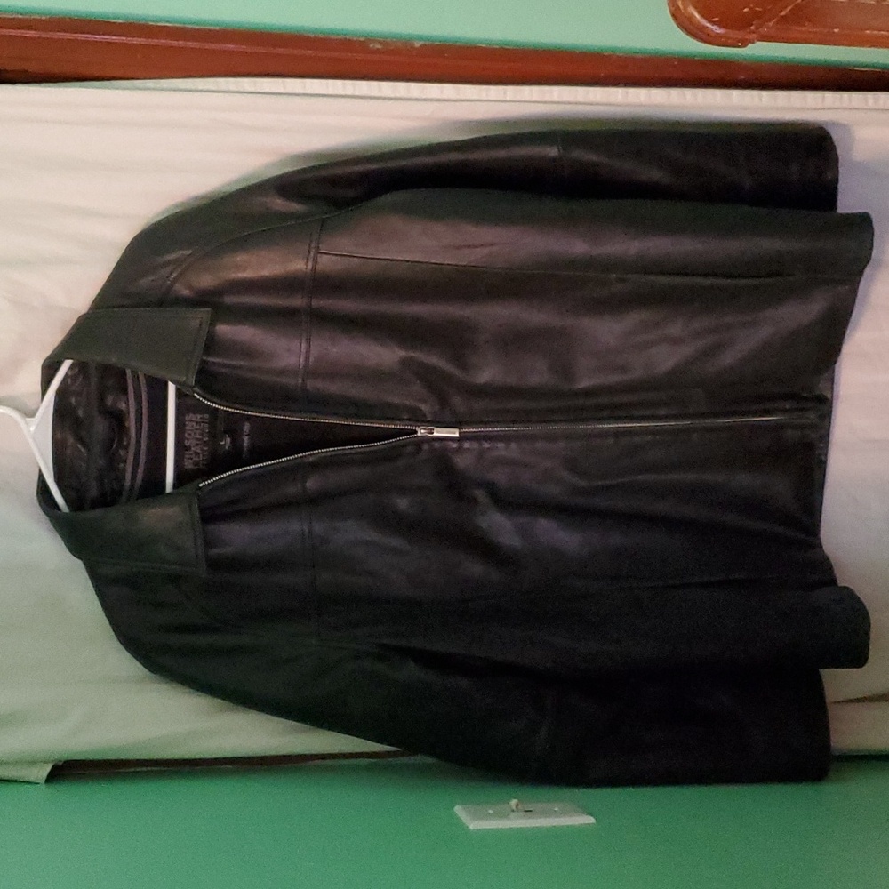 Wilsons Leather Black Jacket